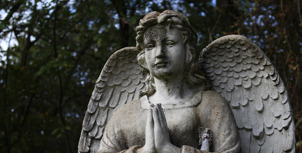 Beautiful Angel praying