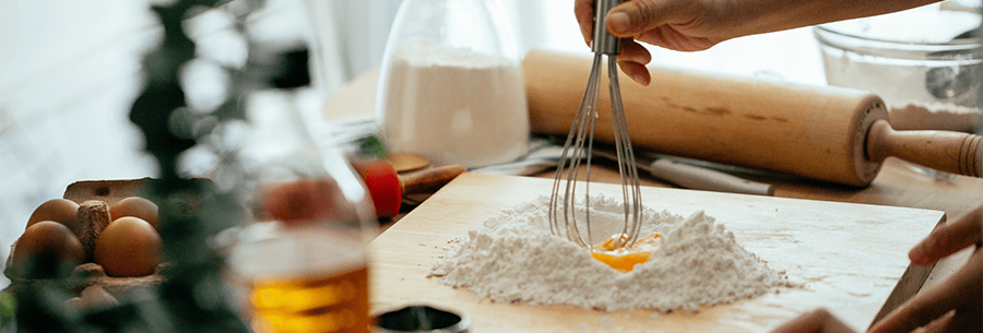 Person Making Pasta