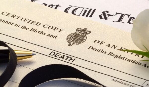 death certificate